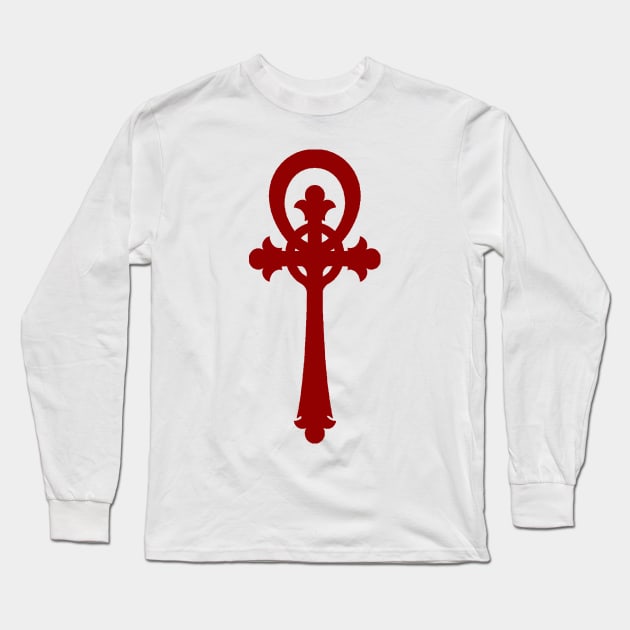 ATL By Night - Rinascere Sect Red Shirt Long Sleeve T-Shirt by ATL By Night Store